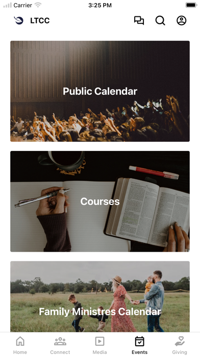 Lake Tapps Christian Church iPhone screenshot 4 - Education app