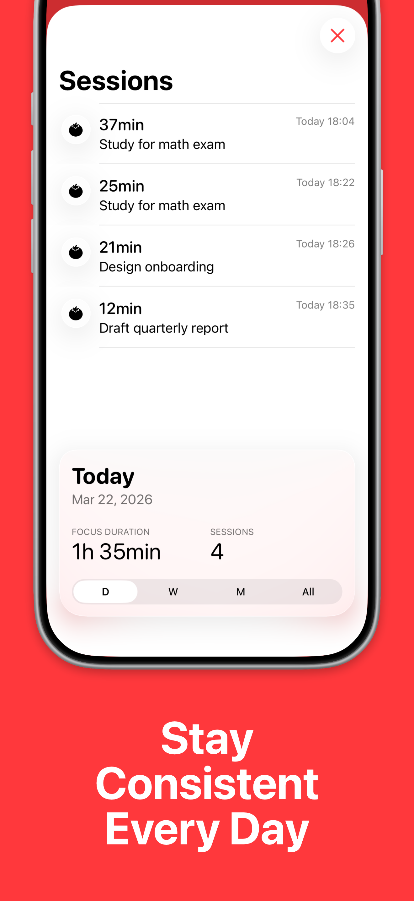Pomodoro Timer - FocusDay screenshot 3