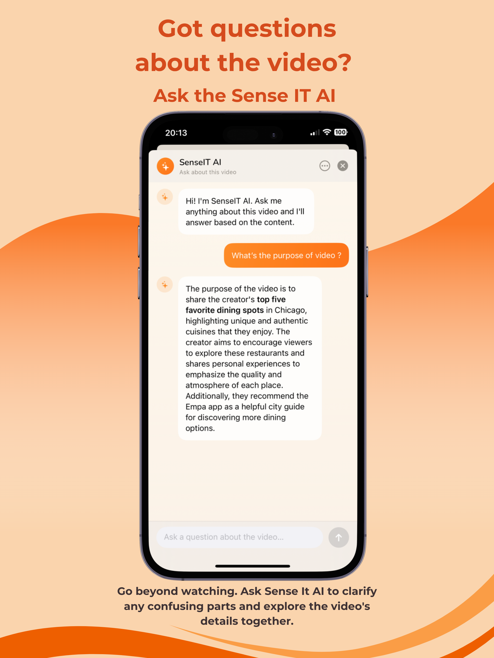 SenseIT: AI Video Summarizer screenshot 11