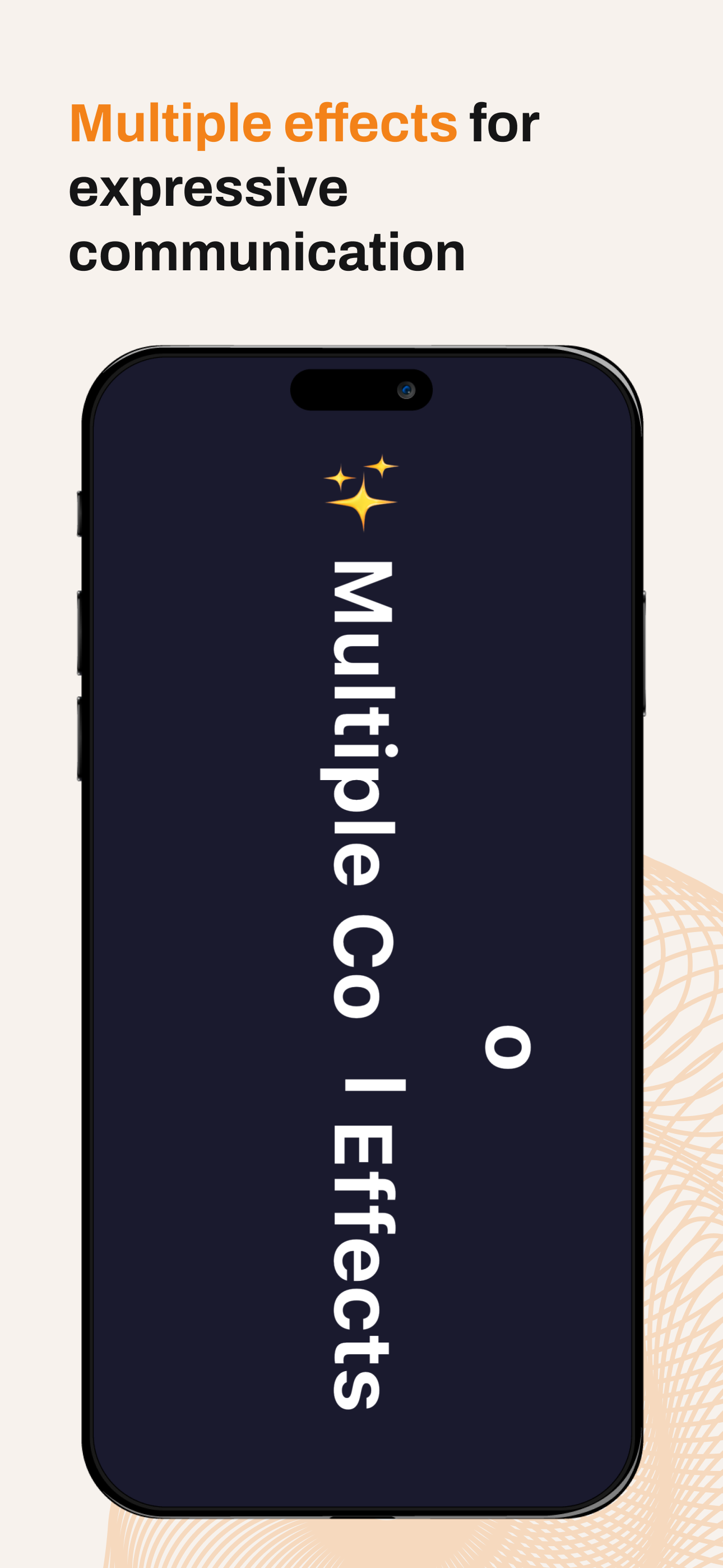 LED Banner - Big Text on phone
