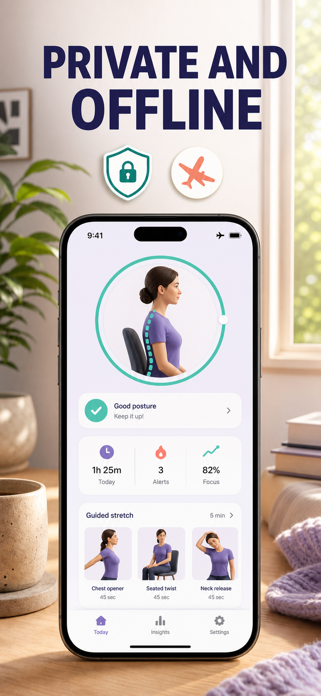 Posture Trainer: Sit Straight Screenshot 9 of 10