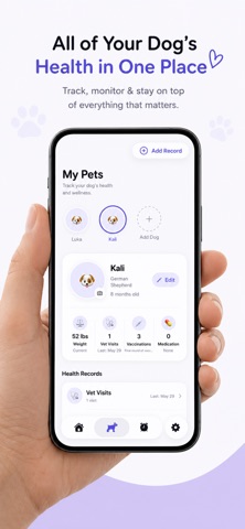 PupLog - Dog Health Tracker screenshot