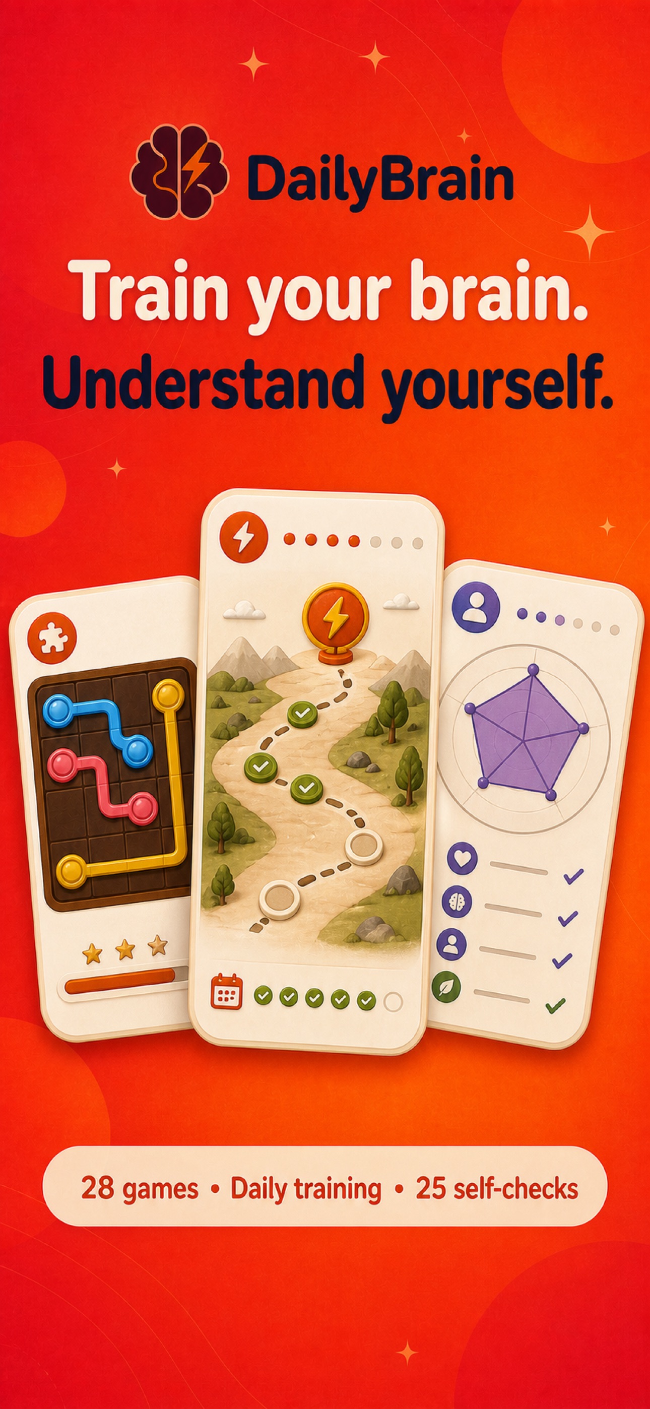 Screenshot 1 of DailyBrain: Brain Training