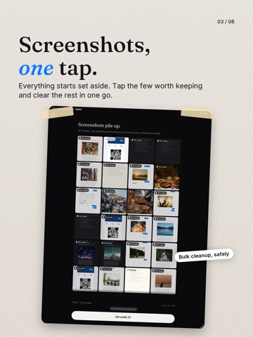 Quiet: Similar Duplicate Photo iPad screenshot