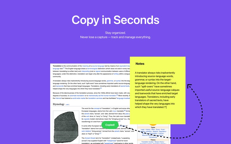 OCR Tool - Copy Text on Screen app screenshot 2