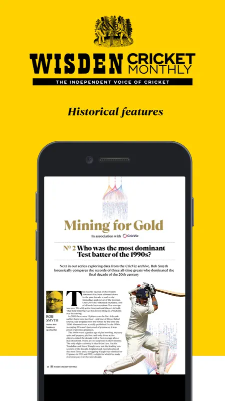 Wisden Cricket Monthly screenshot 3 of 4