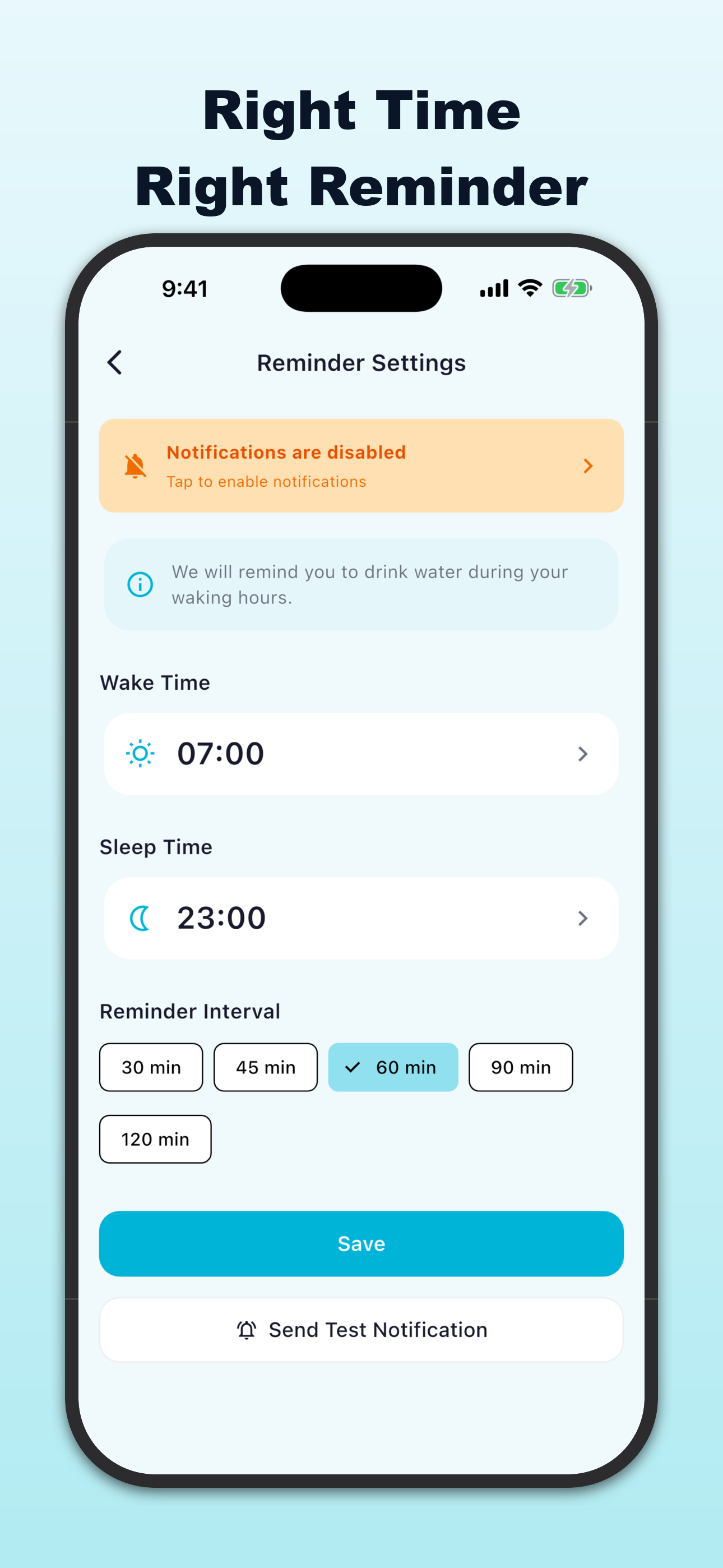 Water Reminder & Hydration