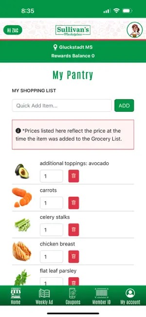 Sullivan's Grocery screenshot 1
