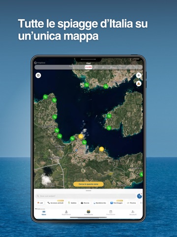 PuntoMare: le spiagge migliori iPad screenshot 1