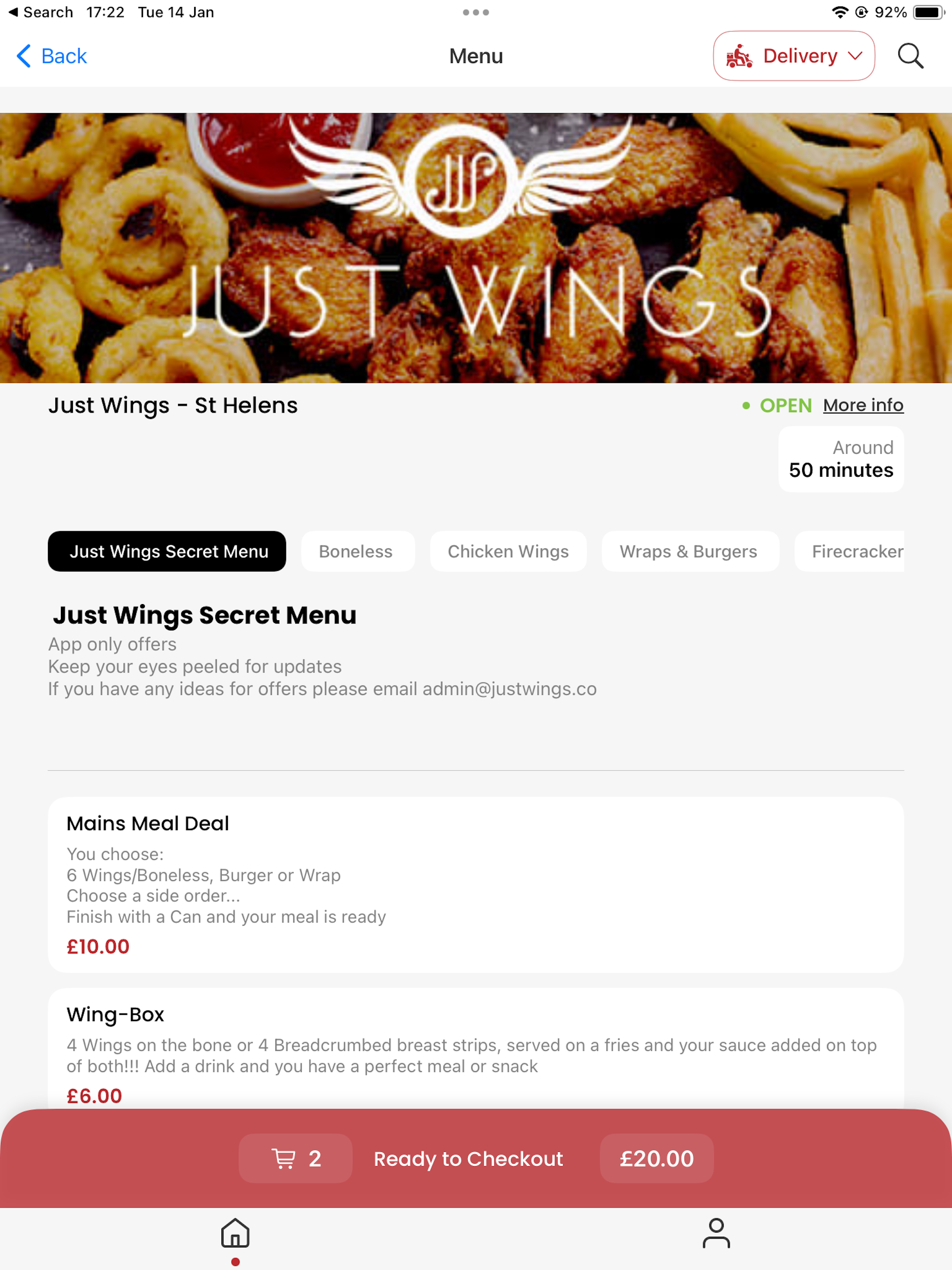 Just Wings