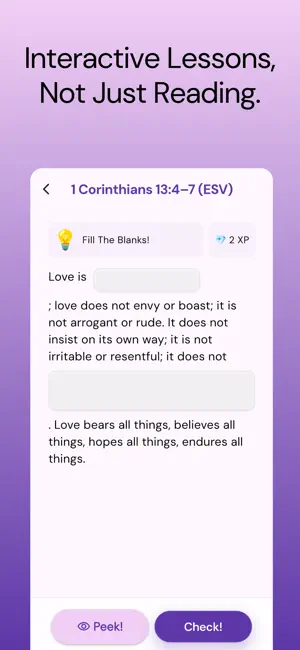 Hide The Word - Bible Memory screenshot 4