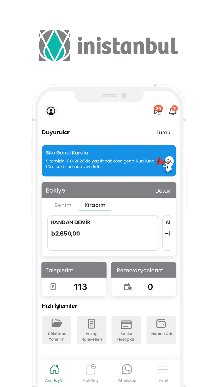 İnistanbul Site Yönetimi
