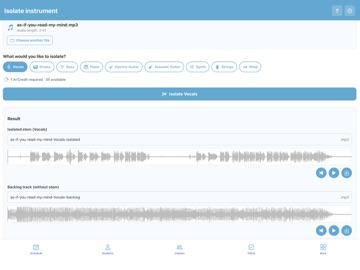 MusicScoodle Teachers iPad screenshot