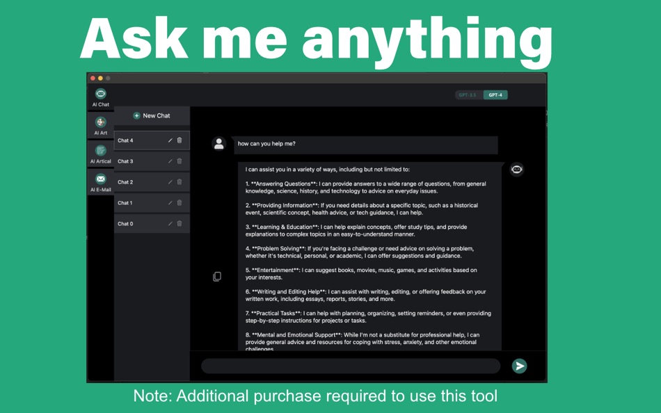 AI Chat Bot Writing Assistant - 1.2 - (macOS)
