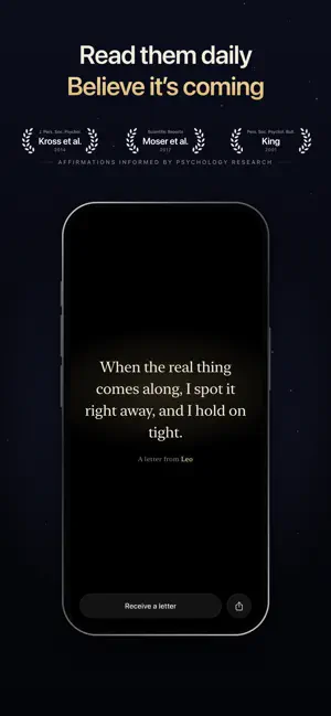DearCosmos Daily Affirmations screenshot 2