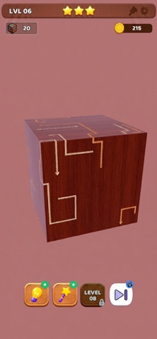 Wooden Cube 3D Screenshot 5 of 6