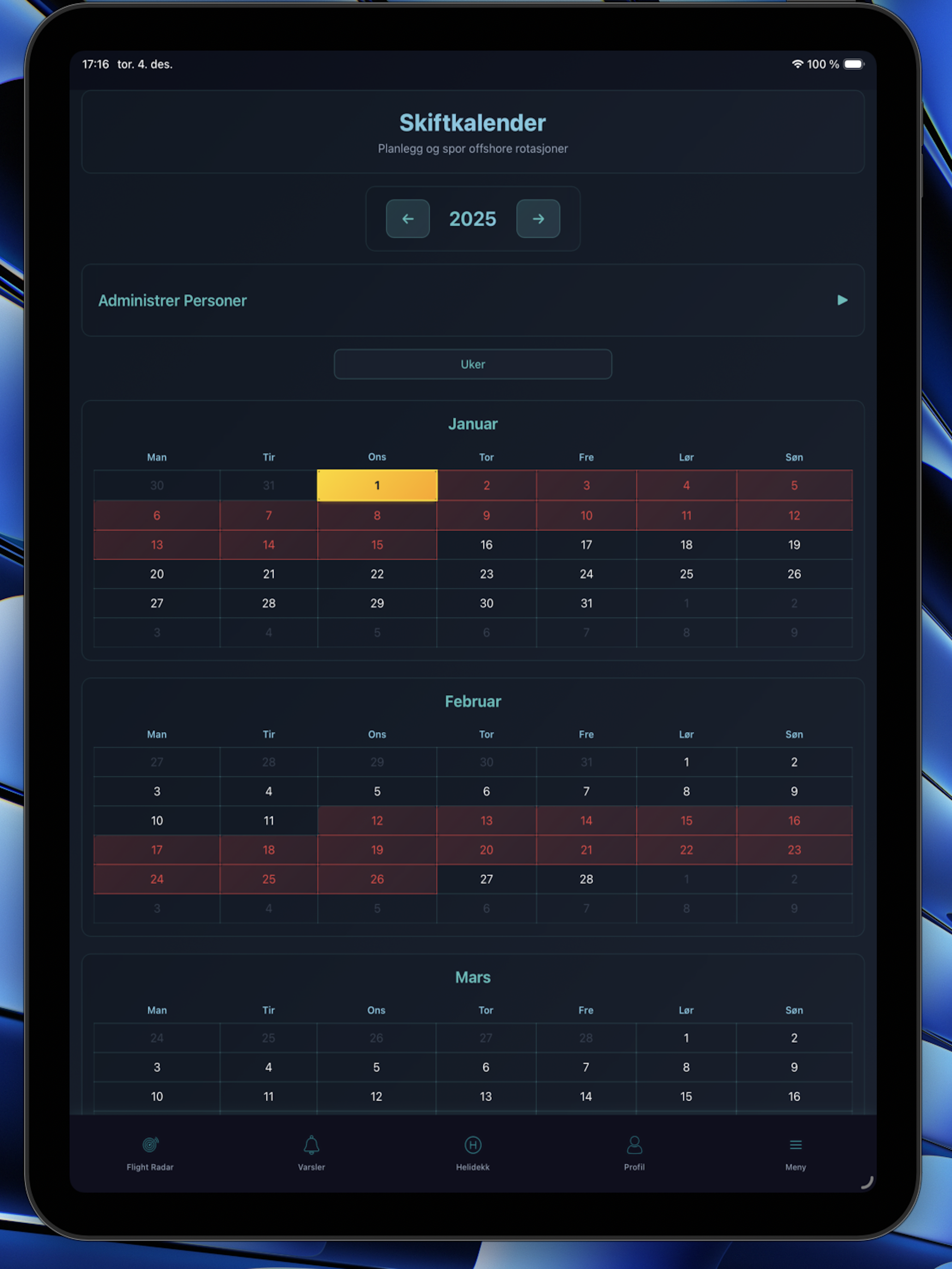 Helio Offshore screenshot 12