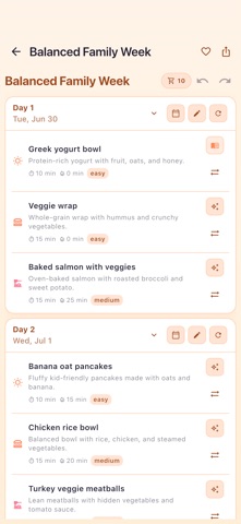 AI Meal Planner & Recipes Screenshot 3 of 8