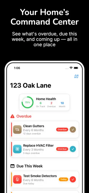 UpKeep Pro screenshot 1