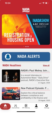 NADA – Official Mobile App Screenshot 2 of 6