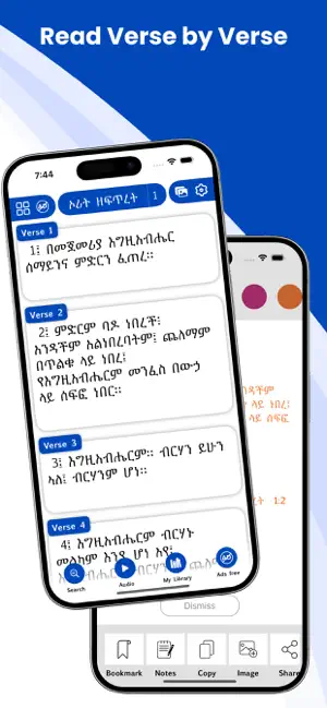 Amharic Bible Offline screenshot 1