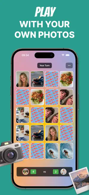 Photo Memo Game: Pic Pairs screenshot 1