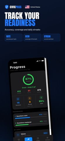 CivicPass: Citizenship Test Screenshot 5 of 5