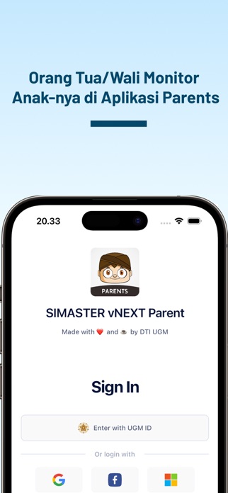Simaster UGM Parent vNEXT Screenshot 2 of 5