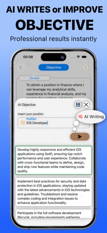 Make Resume - AI CV Editor Screenshot 5 of 7