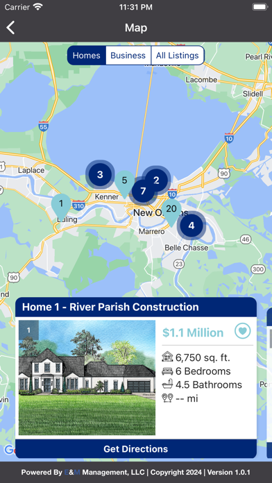 New Orleans Parade of Homes Screenshot