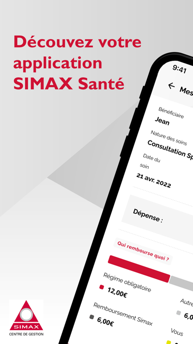 Complémentaire Santé Simax Screenshot