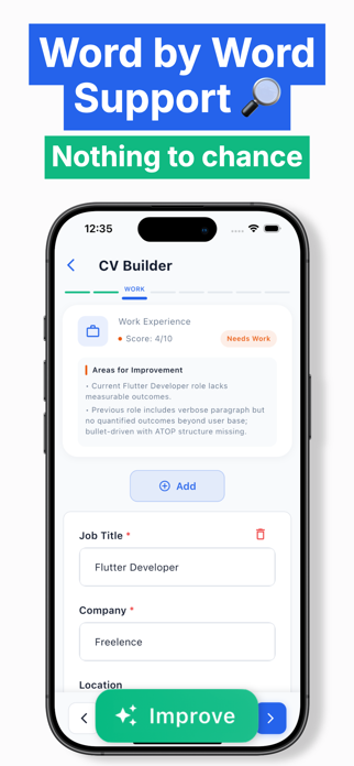Resume Builder HYRE - CV Maker Screenshot 3 of 10