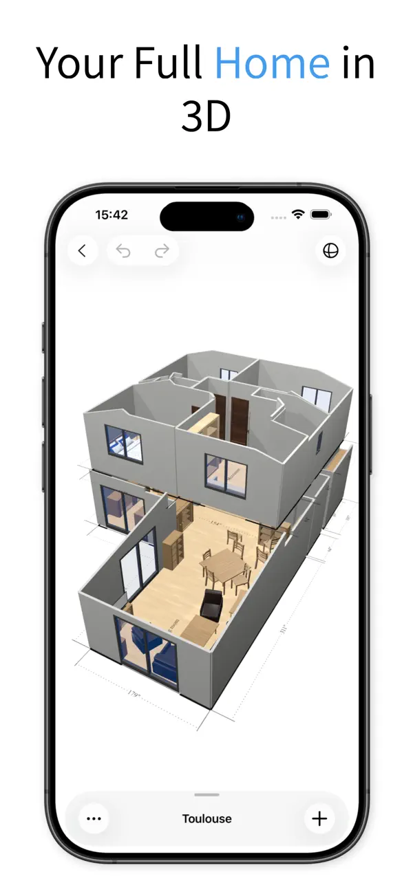 #1. LiDAR Scanner 3D - 5DPlan (iOS) De: Gil Nakache