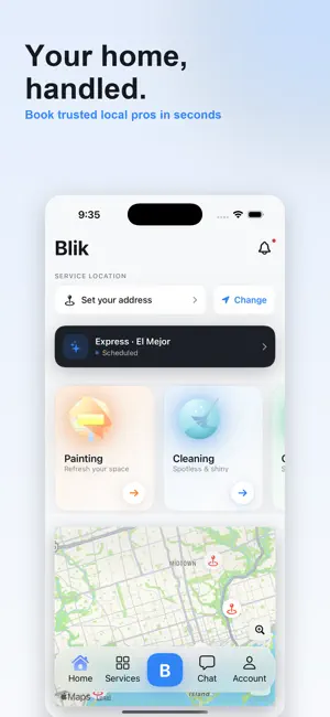 Blik Home Services screenshot 1