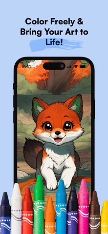 AI Coloring Book Maker : Kiki screenshot
