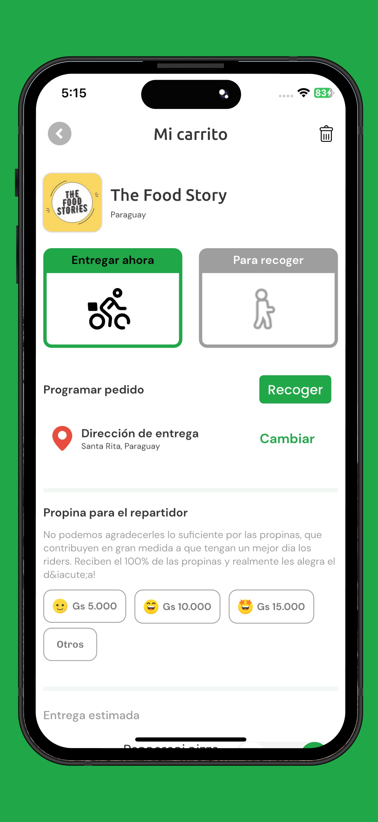 Kleo user screenshot 5