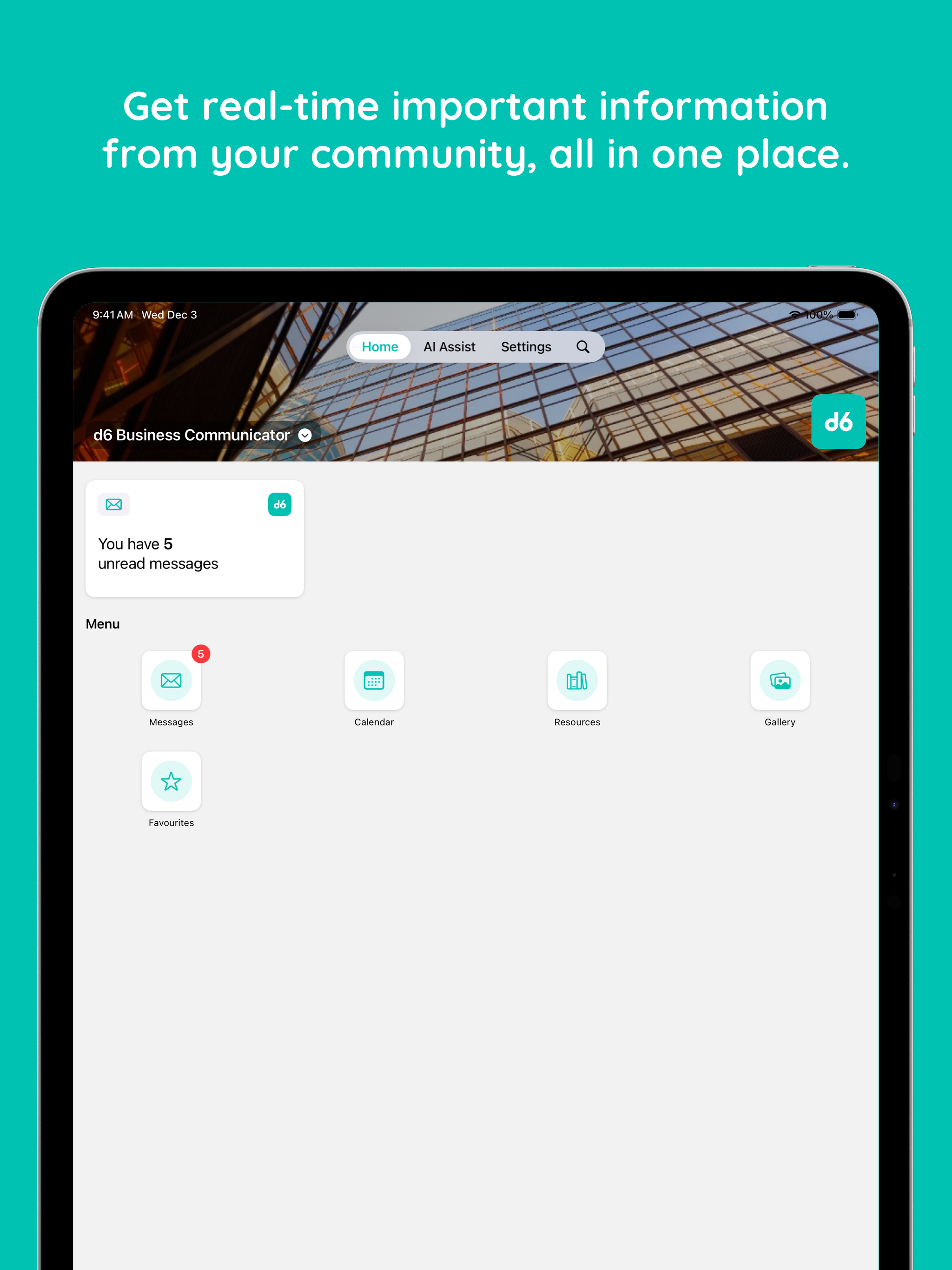 d6 Business Communicator