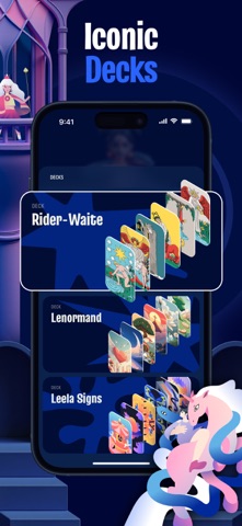 Arcana Tarot - Insight Cards iPhone screenshot