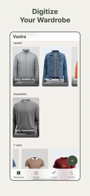 Vastra: AI Digital Wardrobe screenshot 2