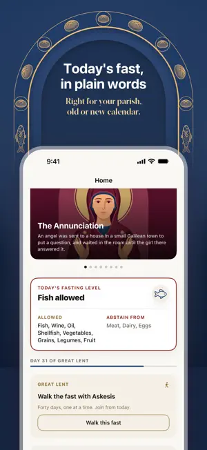 Askesis: Orthodox Calendar screenshot 2
