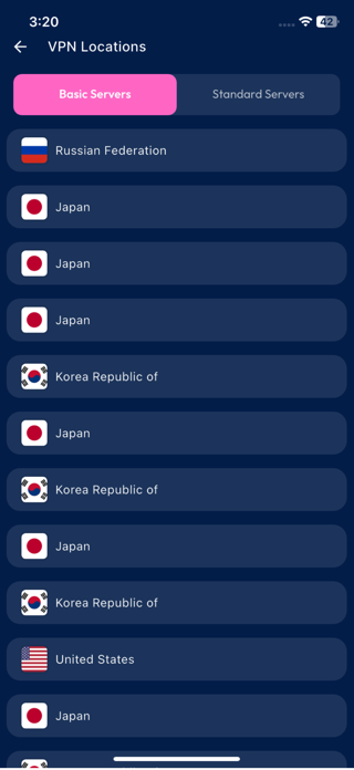 Anonymizer VPN Screenshot 4 of 5