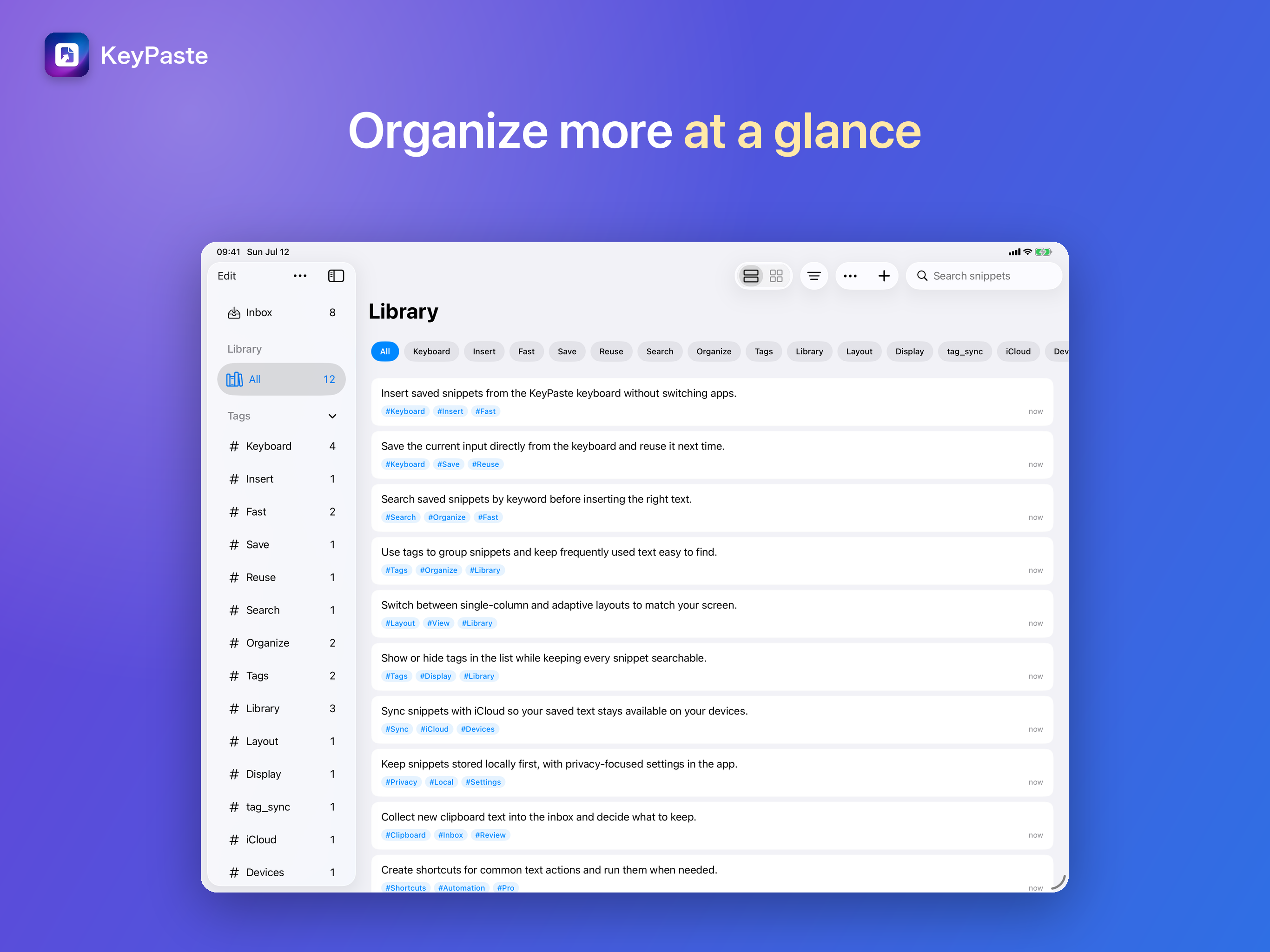 KeyPaste - Clipboard Manager screenshot 8