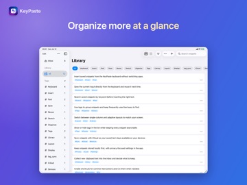 KeyPaste - Clipboard Manager iPad screenshot