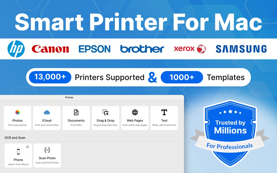 #1. Printer App Smart Print Scan (macOS) 由: Muhammad Waqar