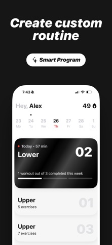 Lift: Workout Tracker Gym Log screenshot