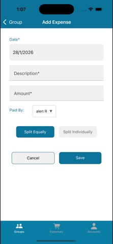 ExpenseCrew - Budget Ledger screenshot