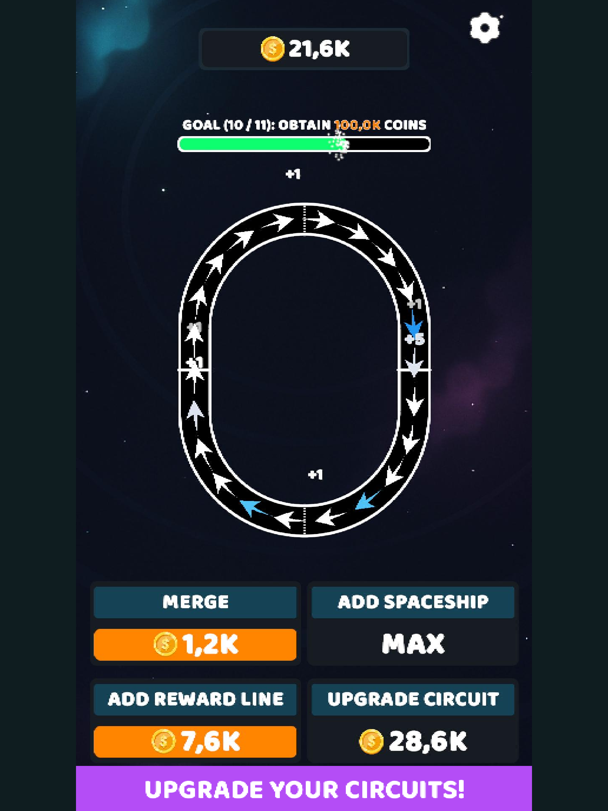 Galactic Merge Idle