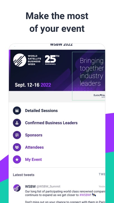 World Space Business Week Screenshot