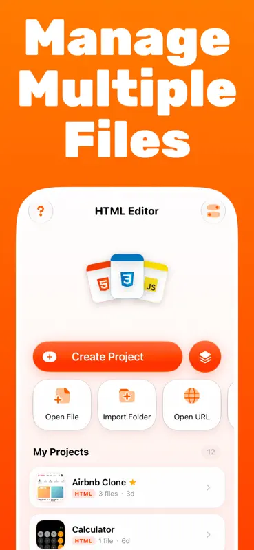 HTML Viewer : Editor & Creator screenshot 4 of 5