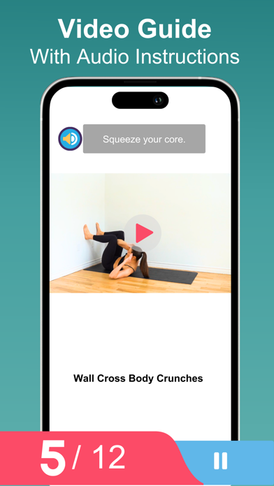Wall Pilates Challenge & Fit Screenshot